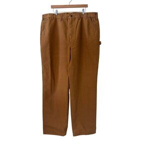 Carhartt Loose Fit Washed Duck Utility Work Pant In Brown 44x36 BN0011-M NWT